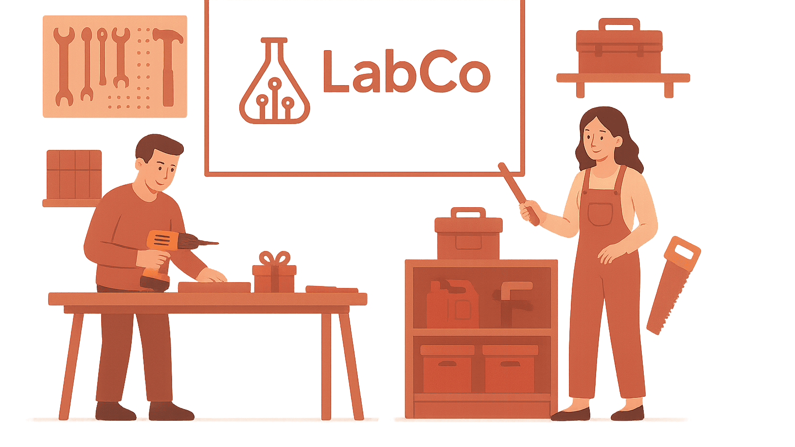 Imagen de referencia de Taller navideño LabCo