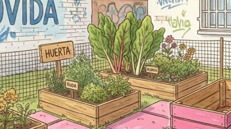 Imagen de referencia de Biblioteca Puenta Aranda - Huerta Biblovida, Letras que florecen