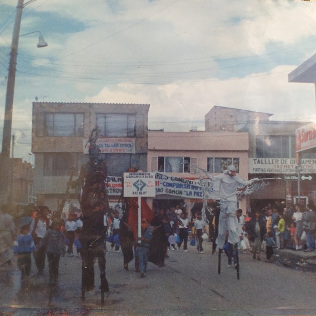 Las Madres Comunitarias, adscritas al ICBF, también hicieron parte de la movilización cultural en Kennedy