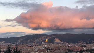Atardecer en Bogotá