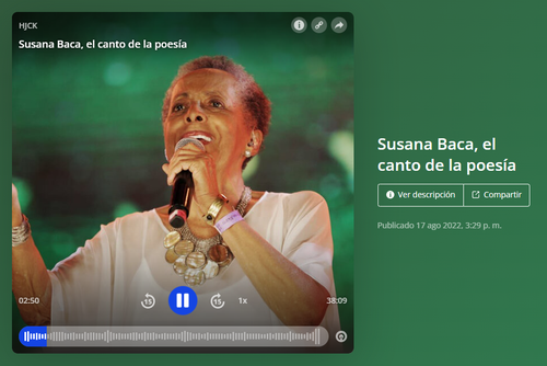Susana Baca Podcast