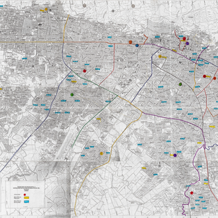 Mapa Bibliotecas Escolares Bogotá 1994
