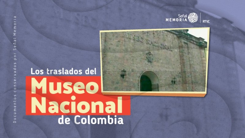 IMagen del museo nacional en fondo morado