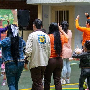 celebracion dia de la niñez en la carcel distrital