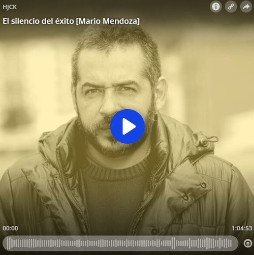 Imagen de la HJCK y Mario Mendoza