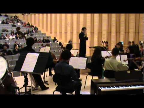 Fotografía de los musicos interpretando el movimiento musical 4'33''